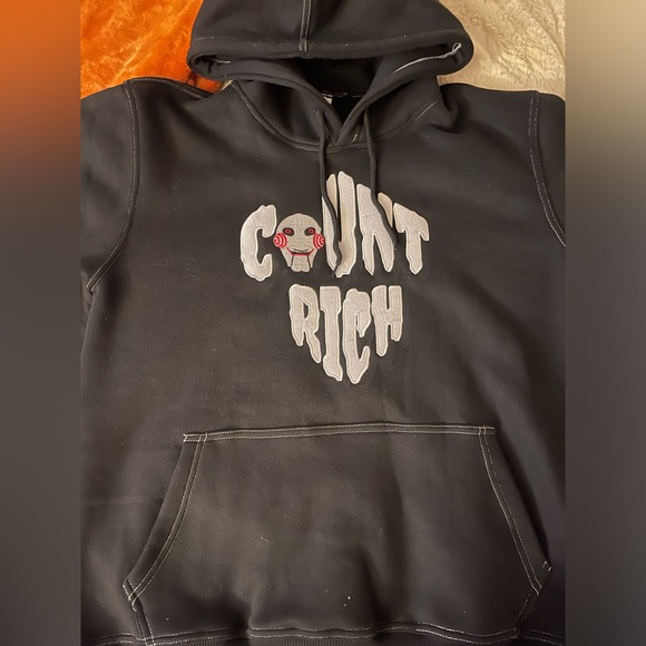 Jigsaw Halloween embroidered hoodie - Picture 5 of 6